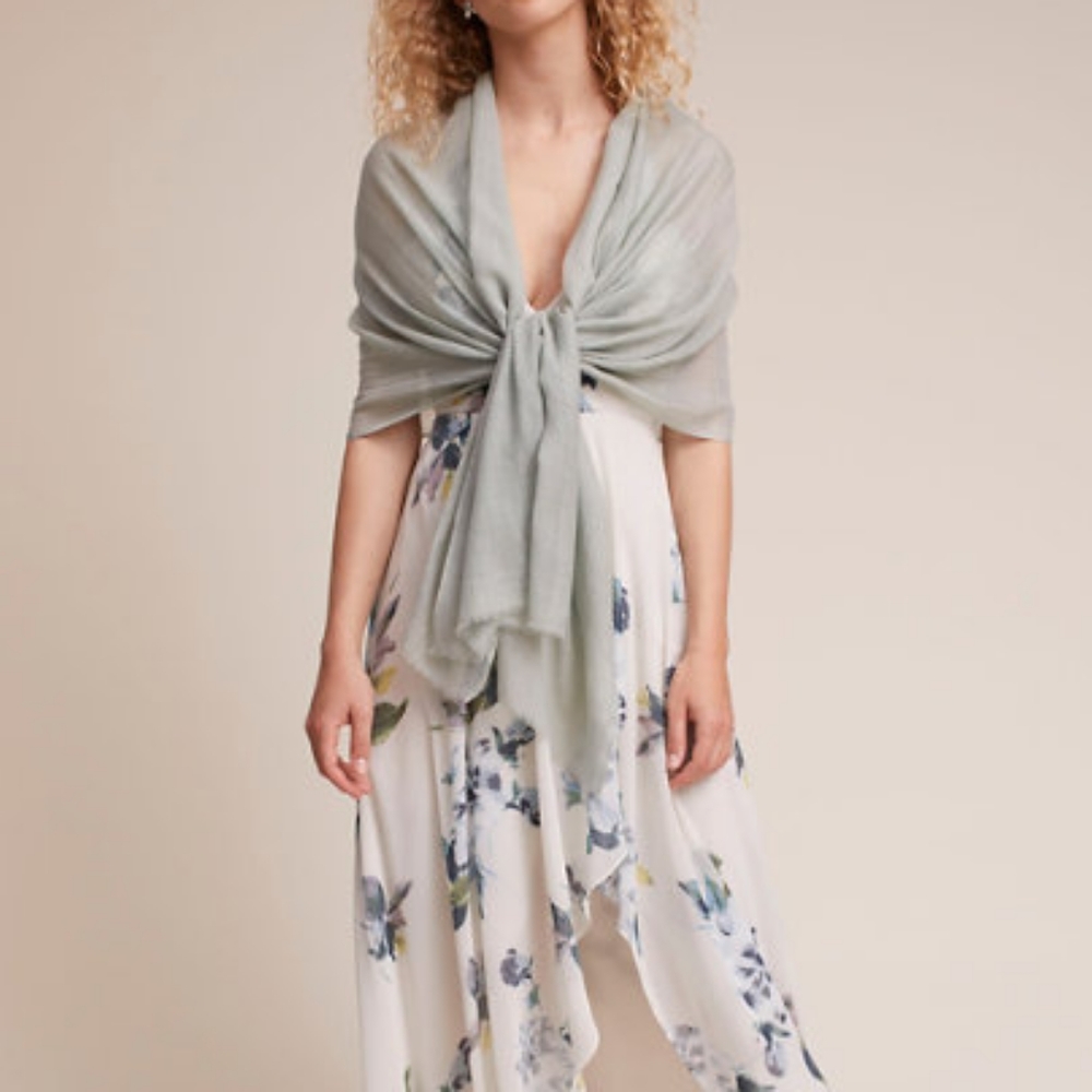 BHLDN Rue Pashmina Sage Green